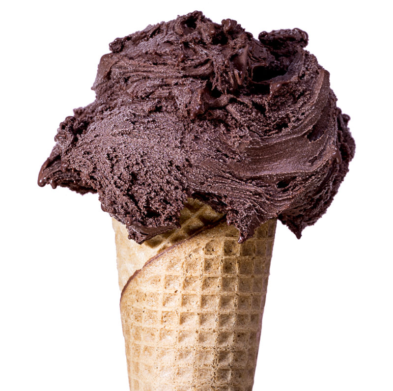 čokoládová zmrzlina creme de la creme
